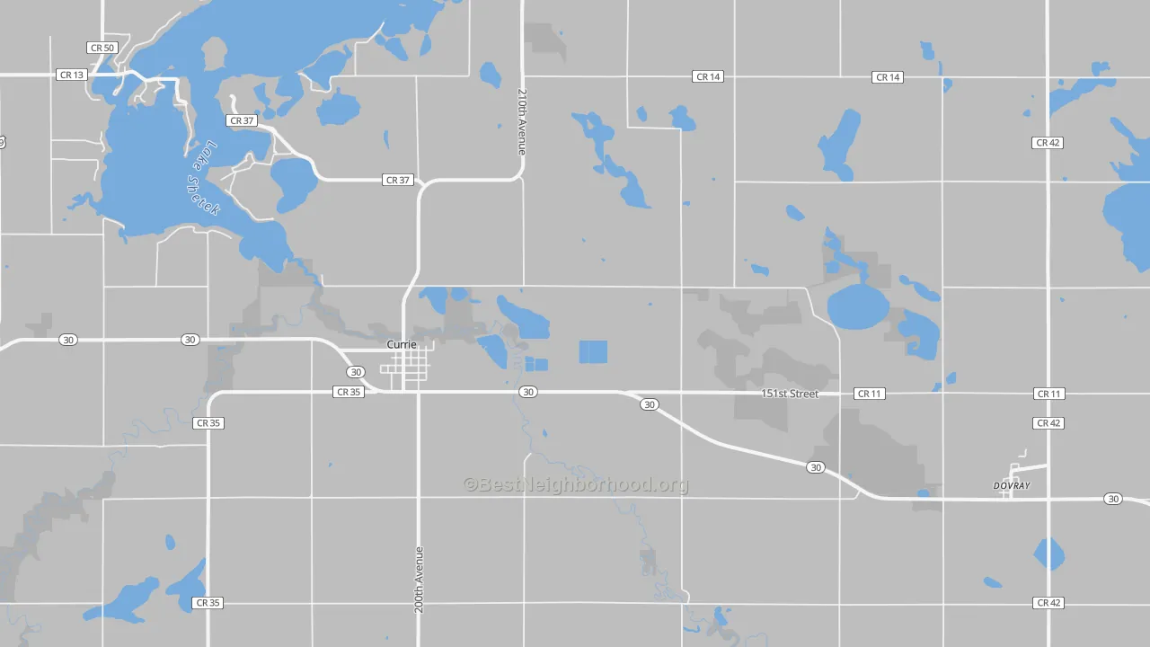 Transit Grade map of 56123, MN