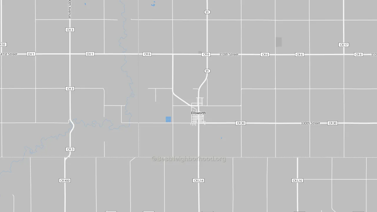 Transit Grade map of 56129, MN