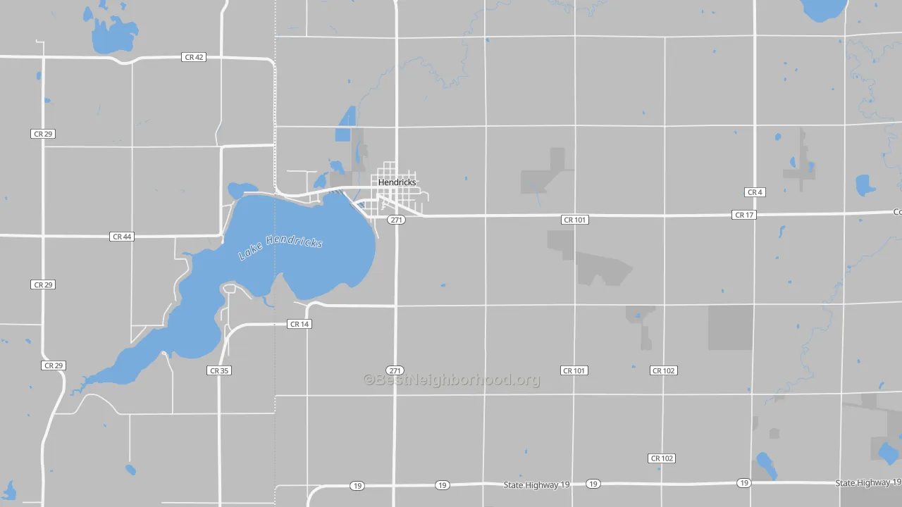 Transit Grade map of 56136, MN
