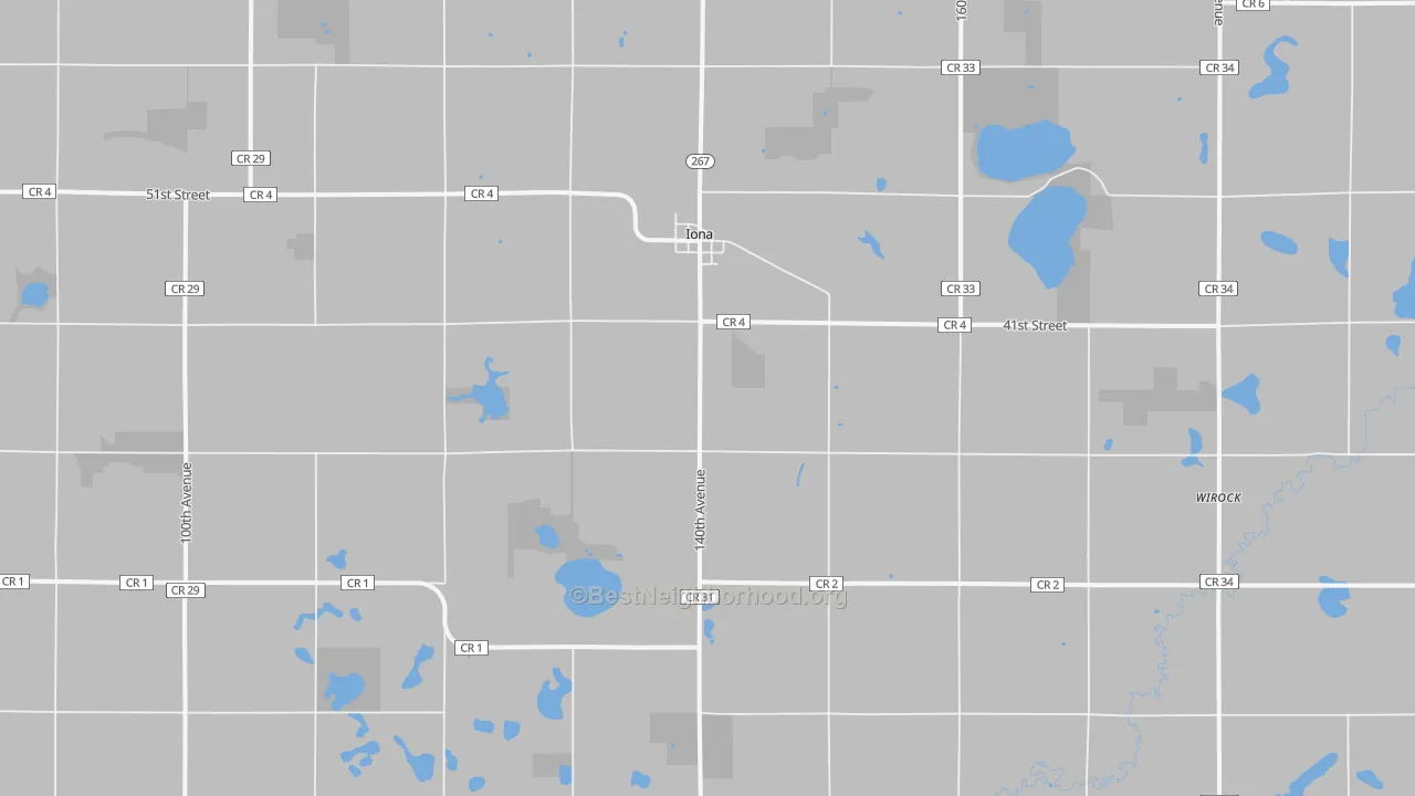 Transit Grade map of 56141, MN