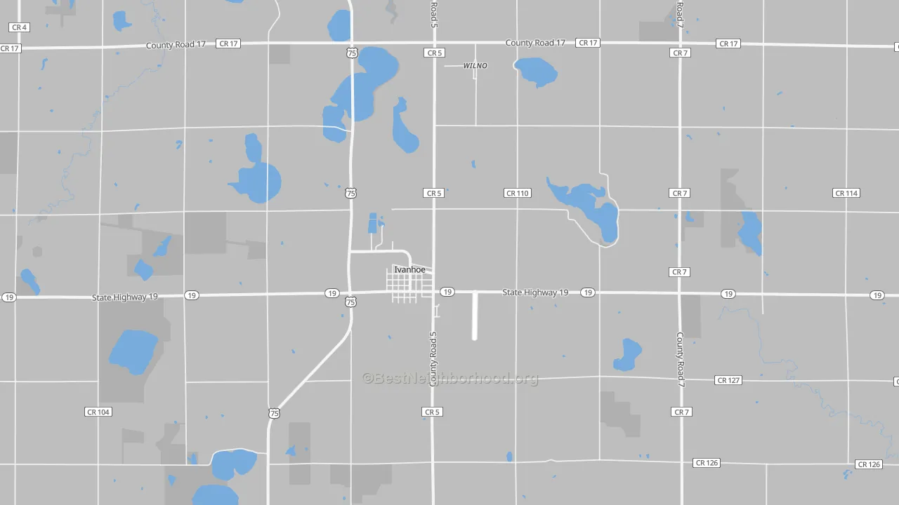 Transit Grade map of 56142, MN