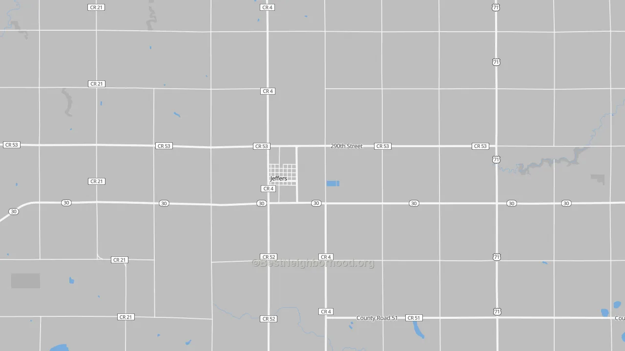 Transit Grade map of 56145, MN