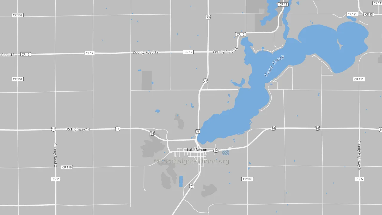 Transit Grade map of 56149, MN