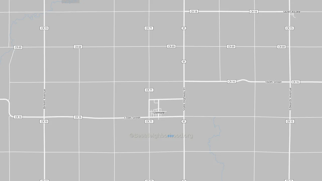 Transit Grade map of 56155, MN