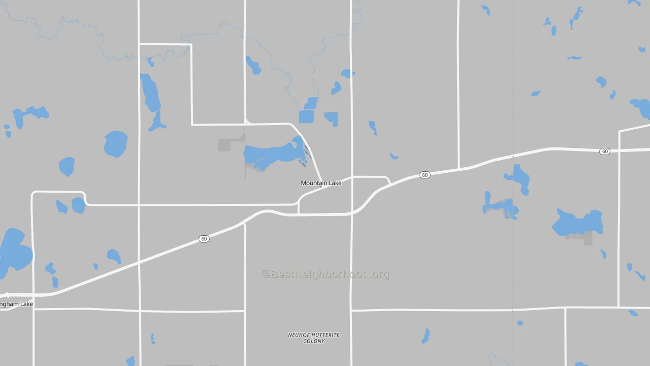 Transit Grade map of 56159, MN