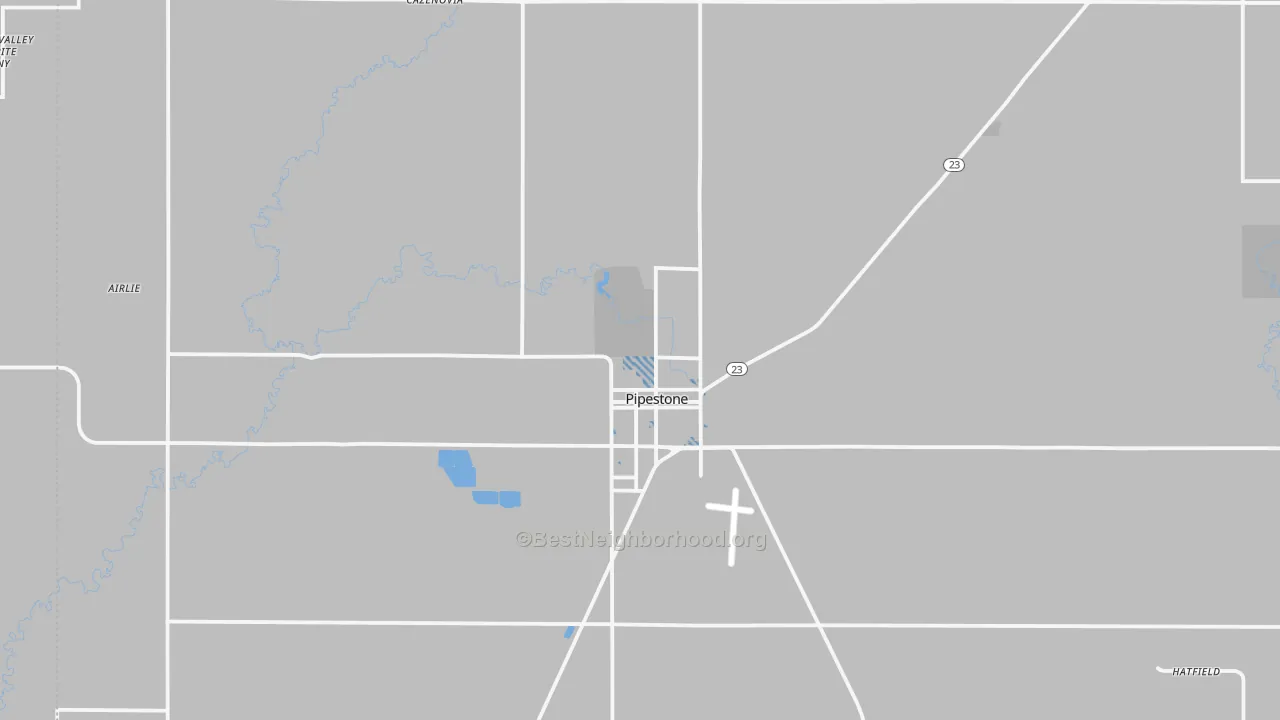 Transit Grade map of 56164, MN