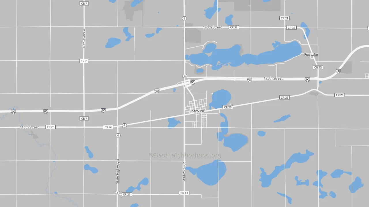 Transit Grade map of 56171, MN