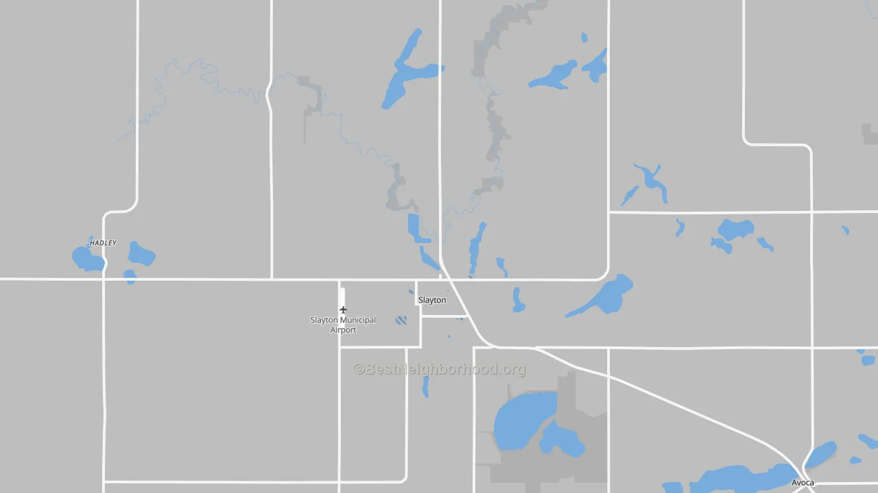 Transit Grade map of 56172, MN