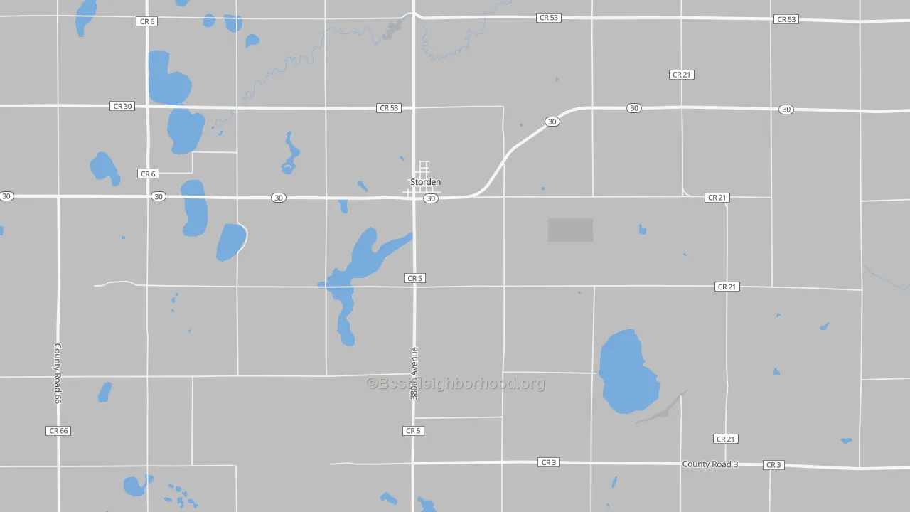 Transit Grade map of 56174, MN