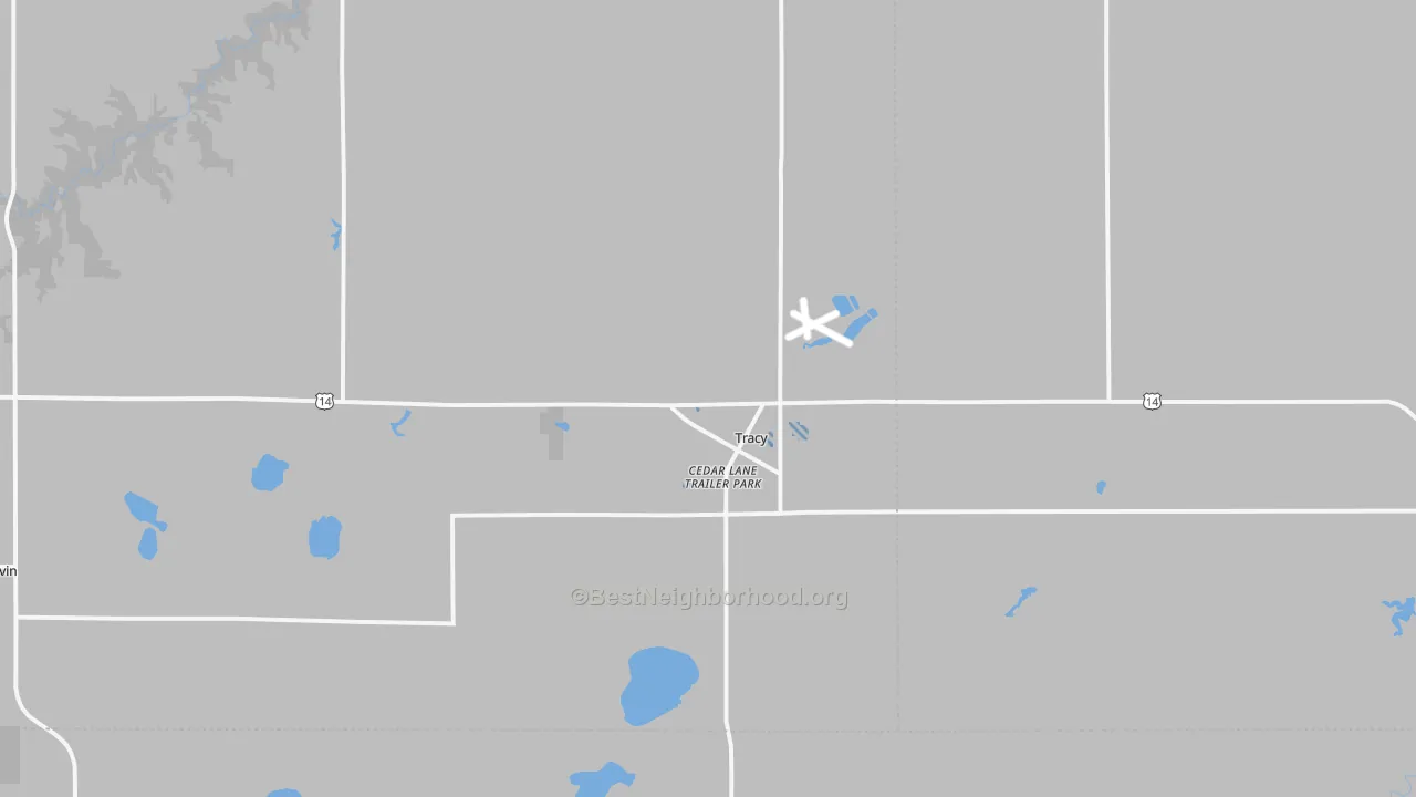 Transit Grade map of 56175, MN