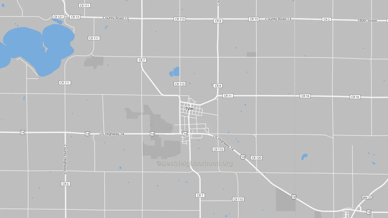 Transit Grade map of 56178, MN