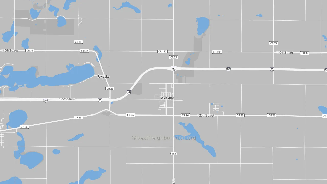 Transit Grade map of 56181, MN