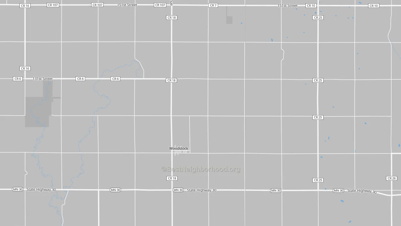 Transit Grade map of 56186, MN