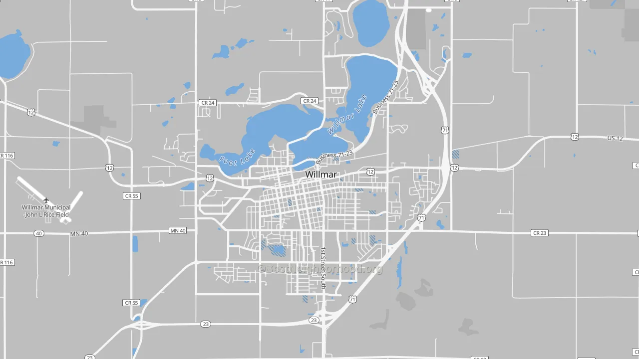 Transit Grade map of 56201, MN
