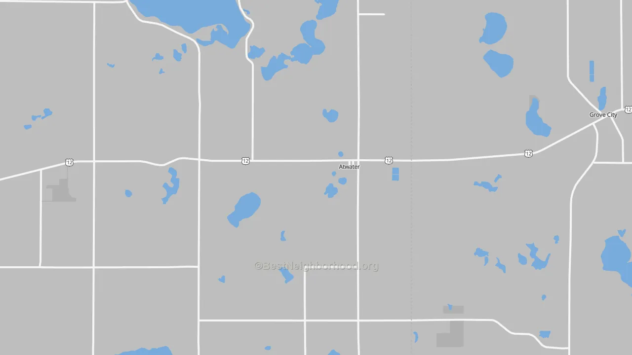 Transit Grade map of 56209, MN