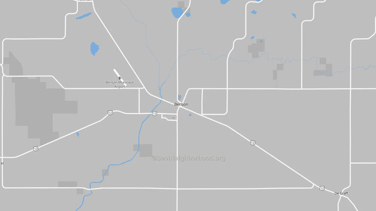 Transit Grade map of 56215, MN