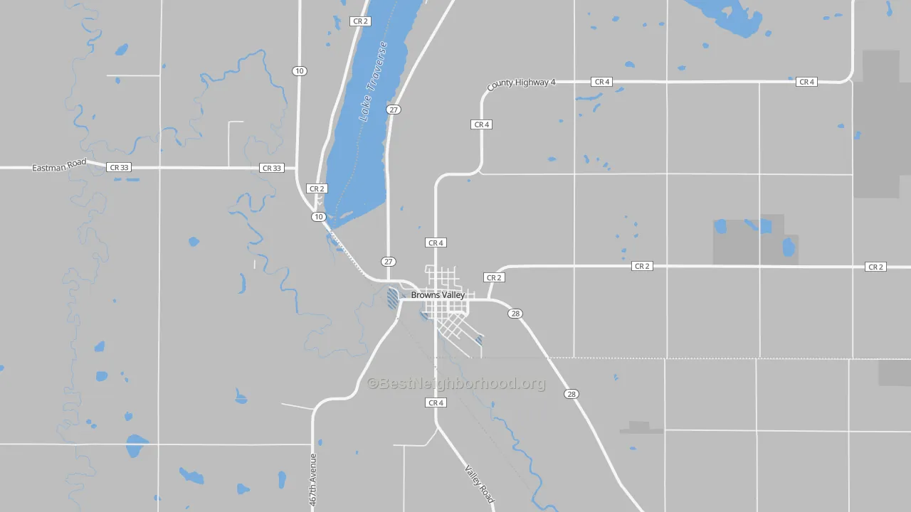 Transit Grade map of 56219, MN