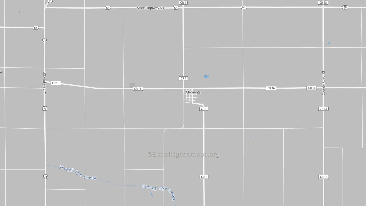 Transit Grade map of 56224, MN