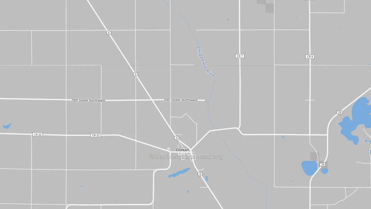 Transit Grade map of 56226, MN