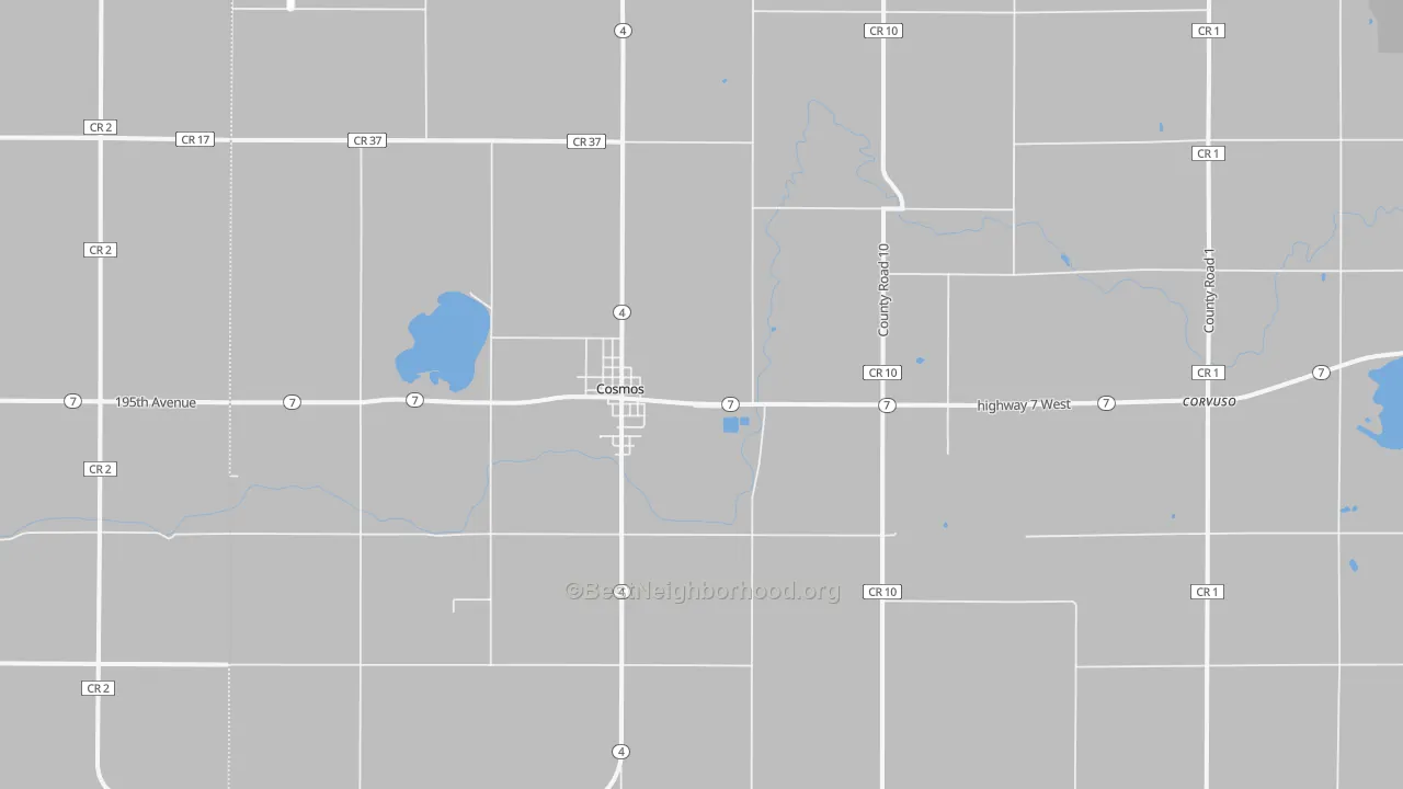 Transit Grade map of 56228, MN