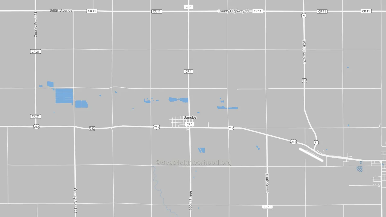 Transit Grade map of 56230, MN