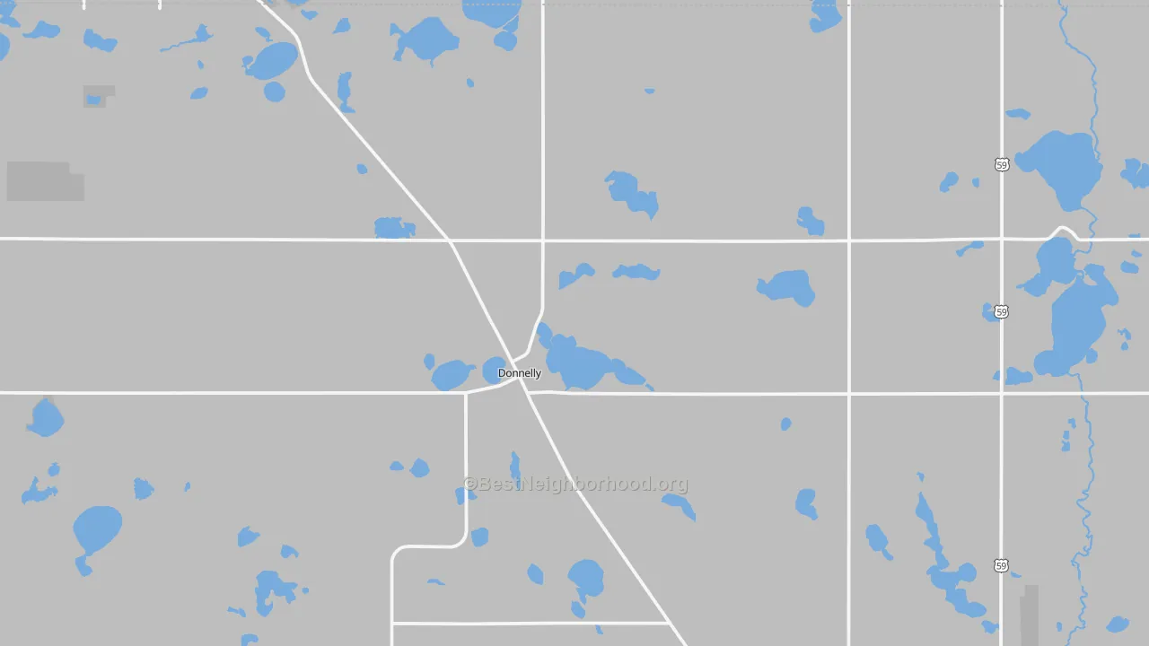 Transit Grade map of 56235, MN