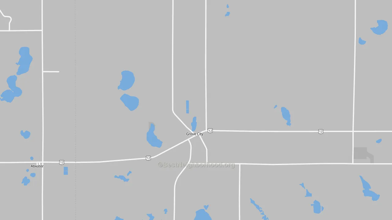 Transit Grade map of 56243, MN