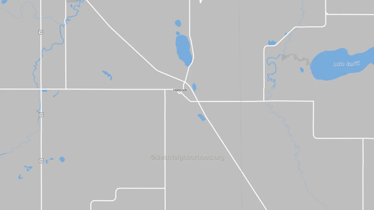 Transit Grade map of 56244, MN