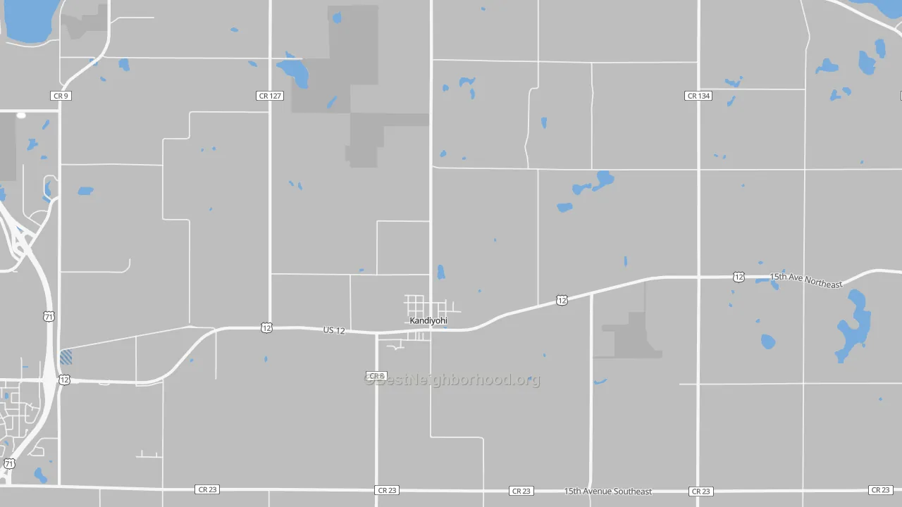 Transit Grade map of 56251, MN
