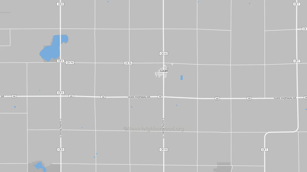 Transit Grade map of 56255, MN
