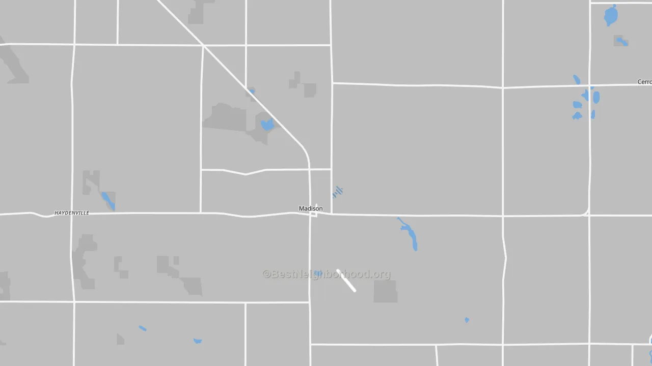 Transit Grade map of 56256, MN