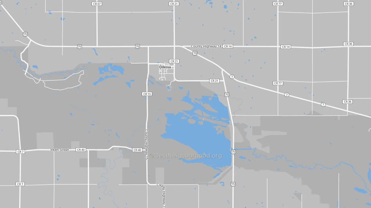 Transit Grade map of 56276, MN