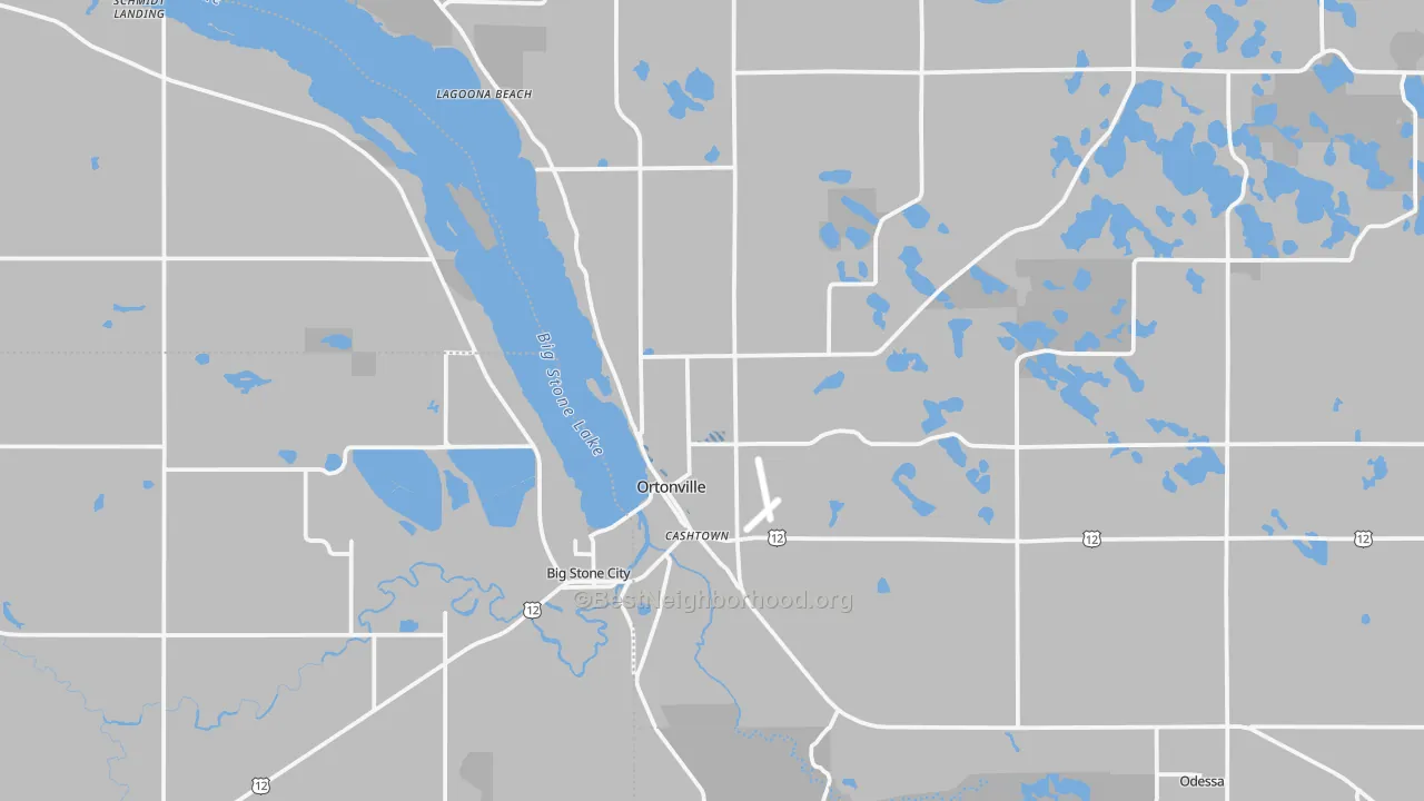 Transit Grade map of 56278, MN