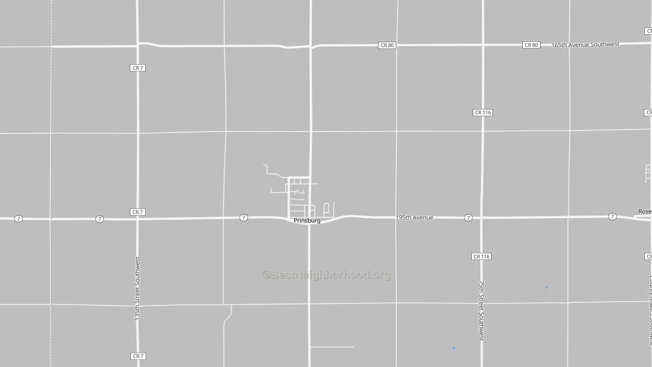 Transit Grade map of 56281, MN
