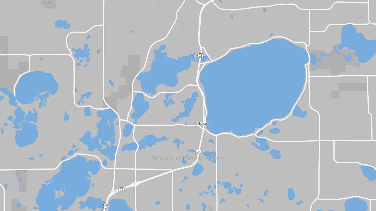 Transit Grade map of 56288, MN