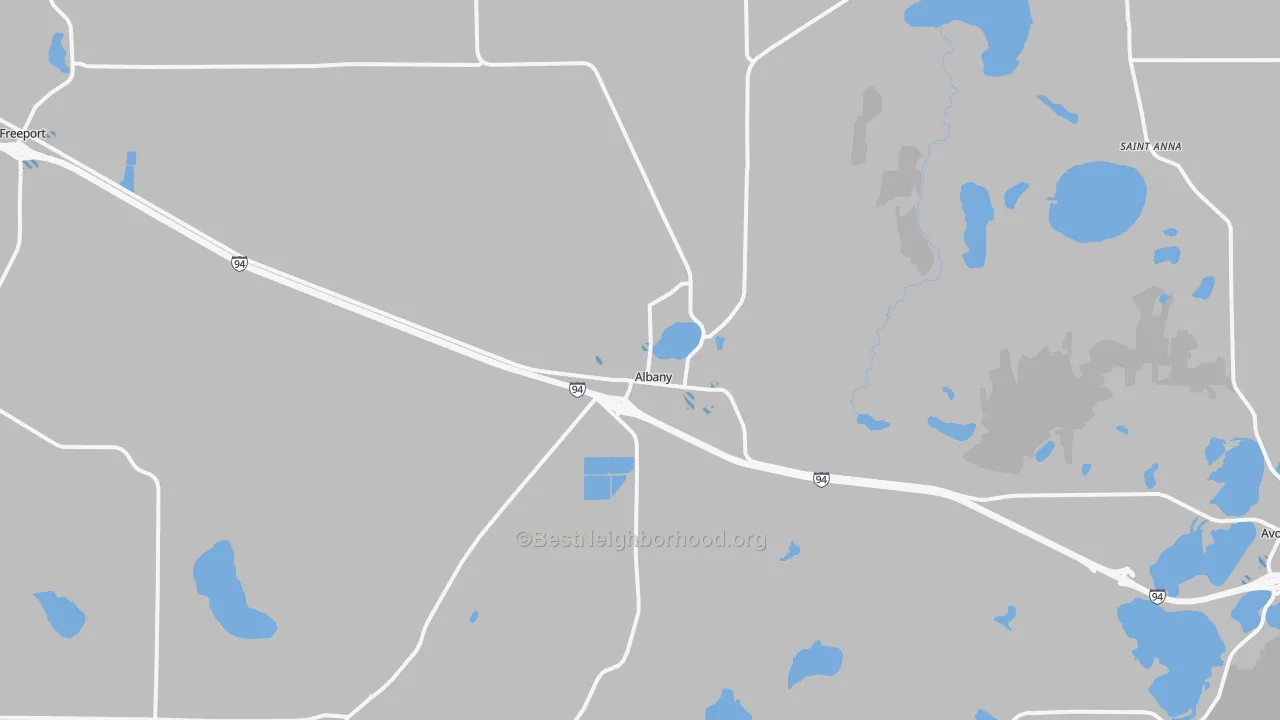 Transit Grade map of 56307, MN