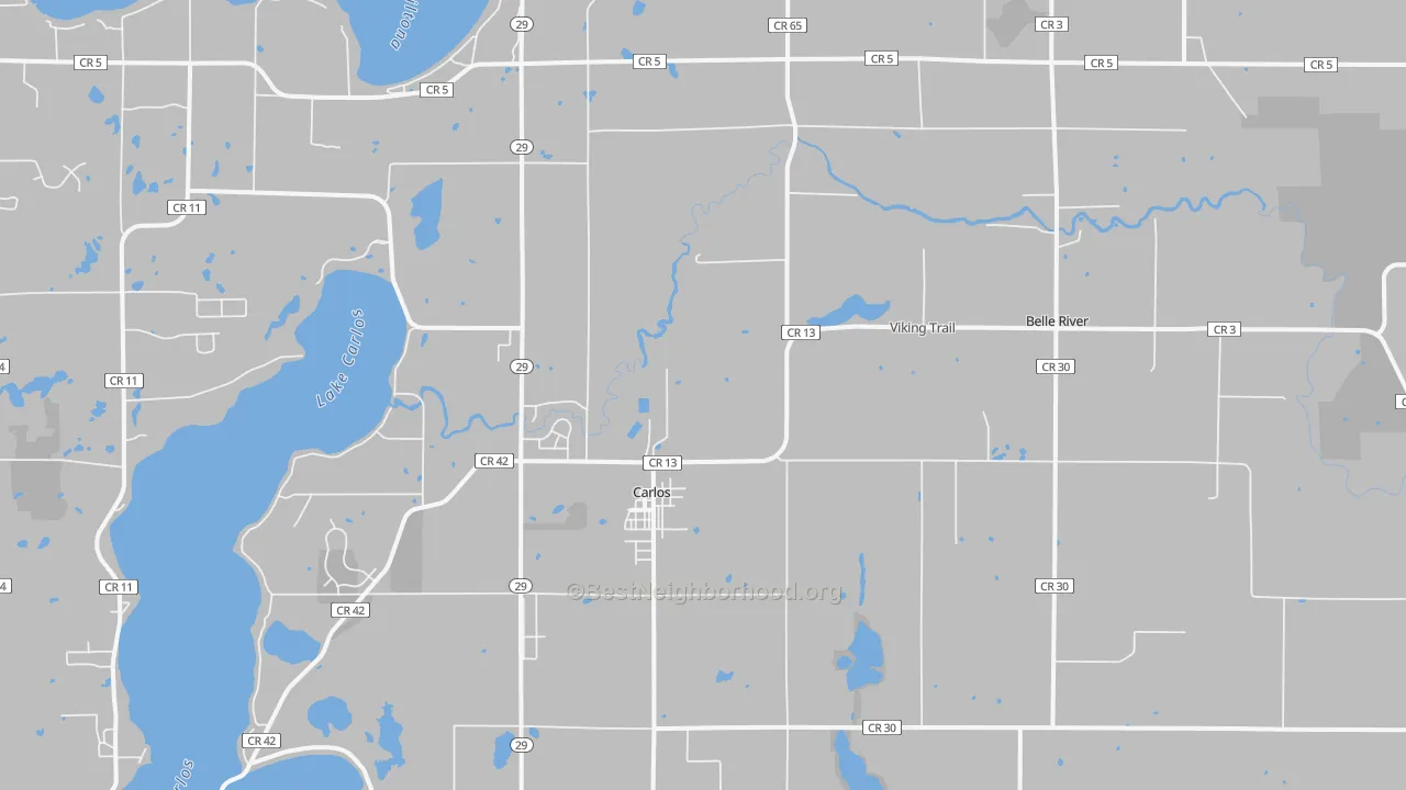 Transit Grade map of 56319, MN
