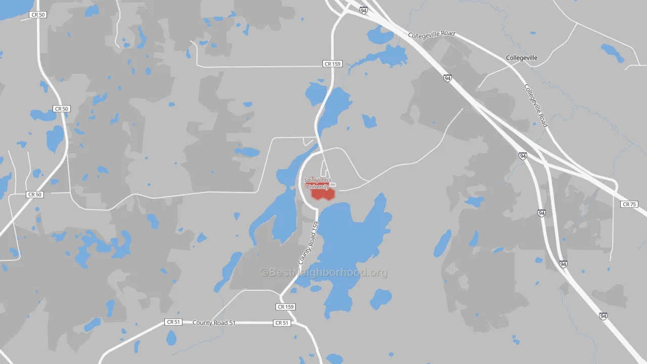 Transit Grade map of 56321, MN