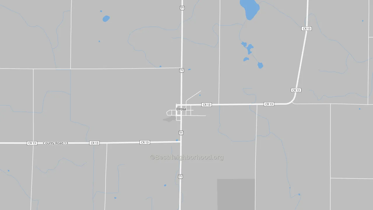 Transit Grade map of 56325, MN