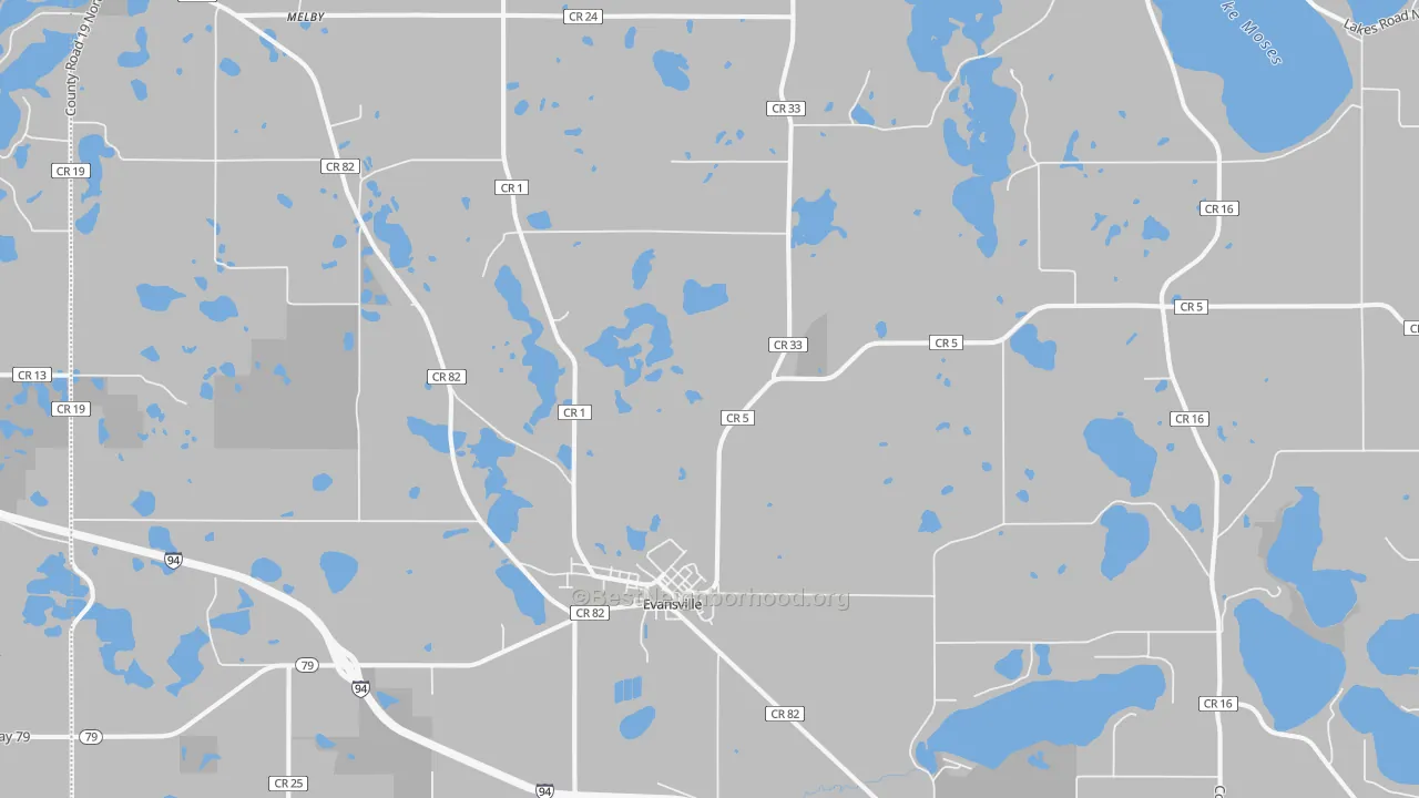 Transit Grade map of 56326, MN
