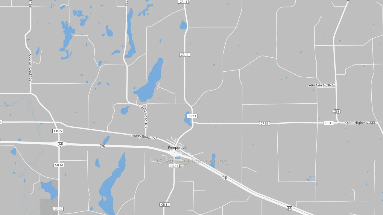 Transit Grade map of 56331, MN