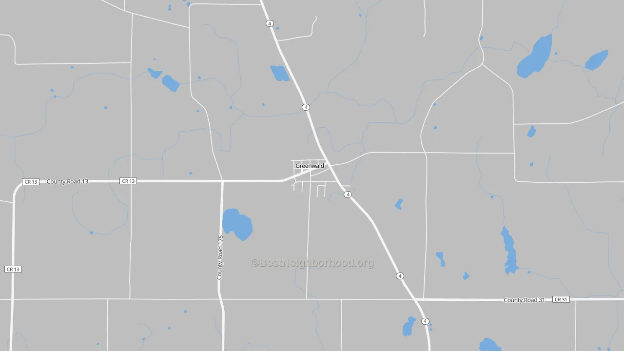 Transit Grade map of 56335, MN