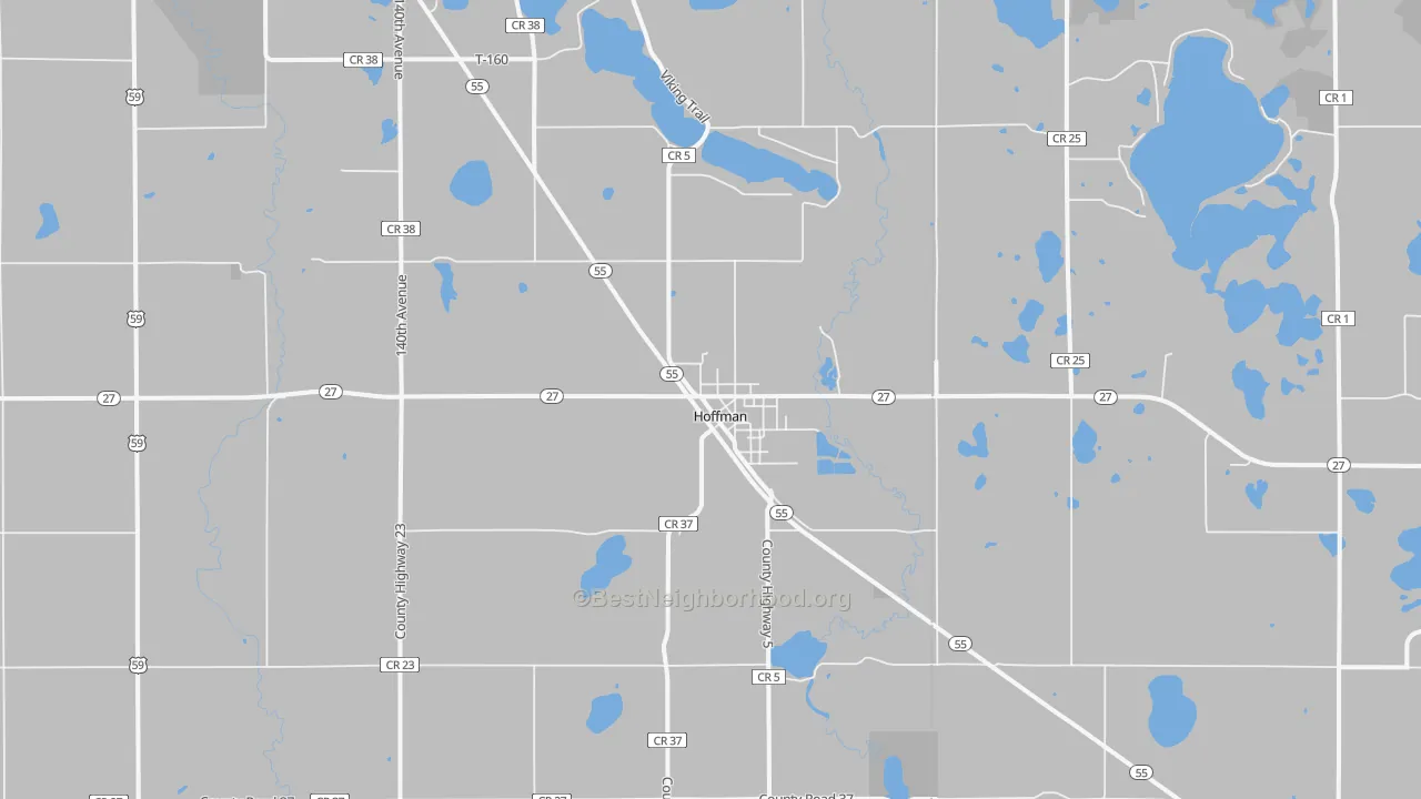 Transit Grade map of 56339, MN