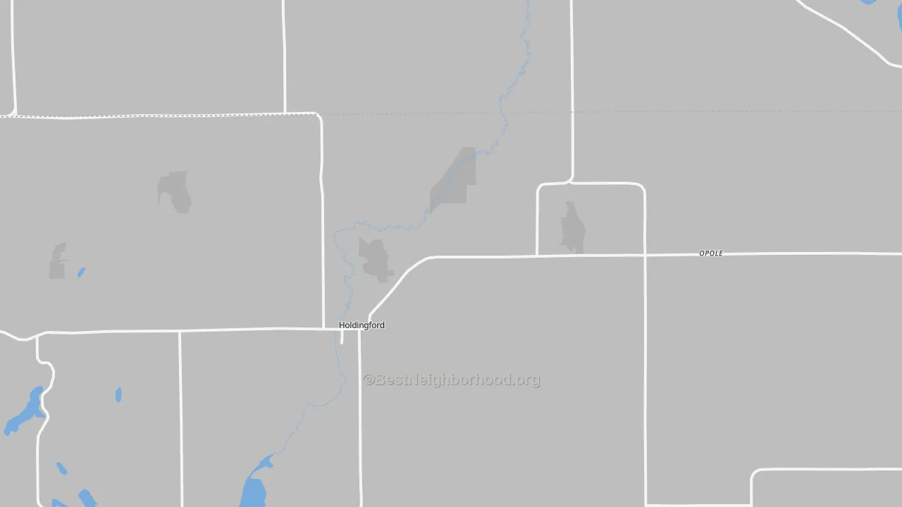 Transit Grade map of 56340, MN