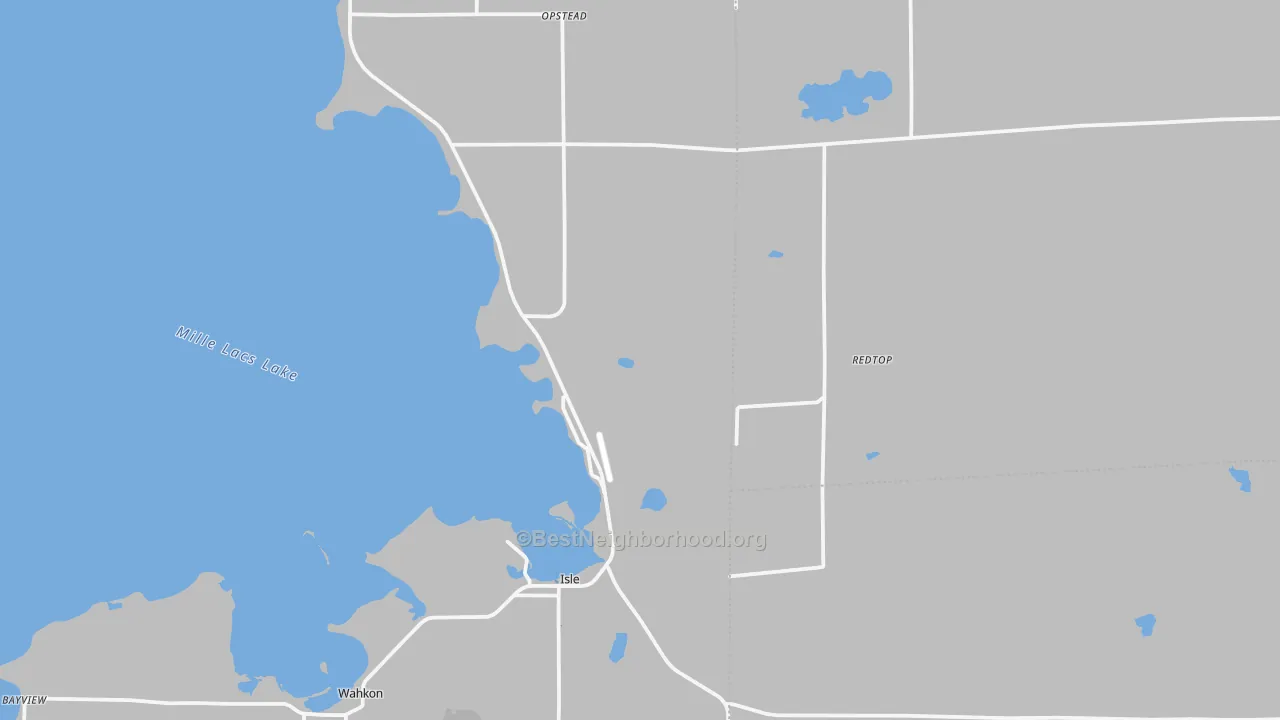 Transit Grade map of 56342, MN