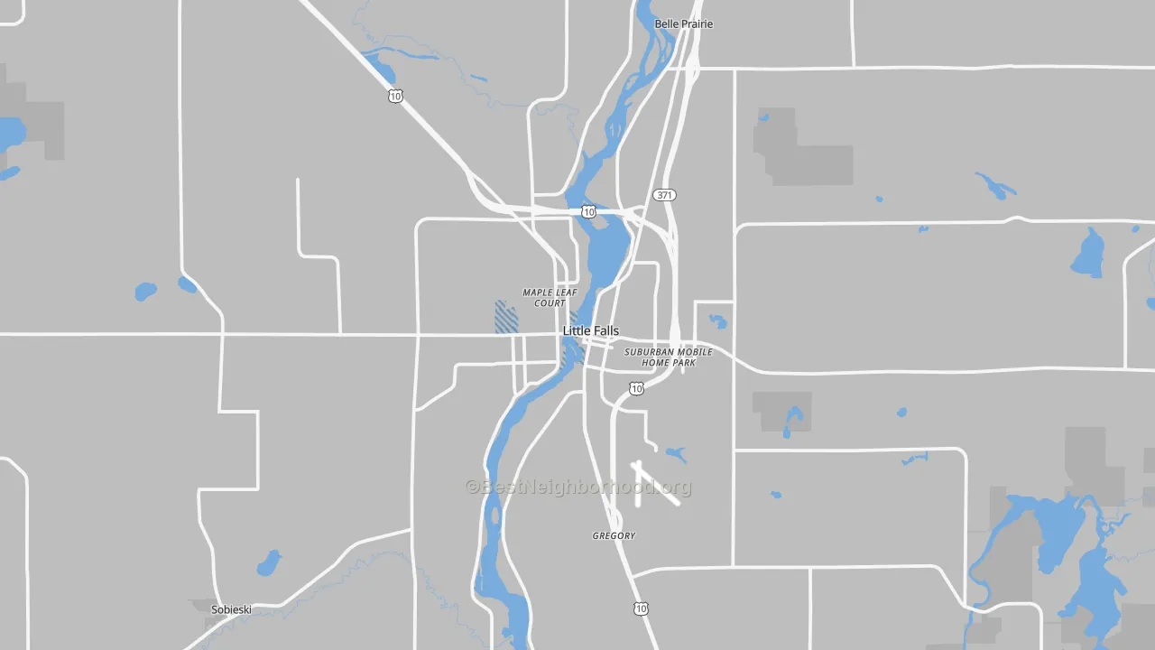 Transit Grade map of 56345, MN
