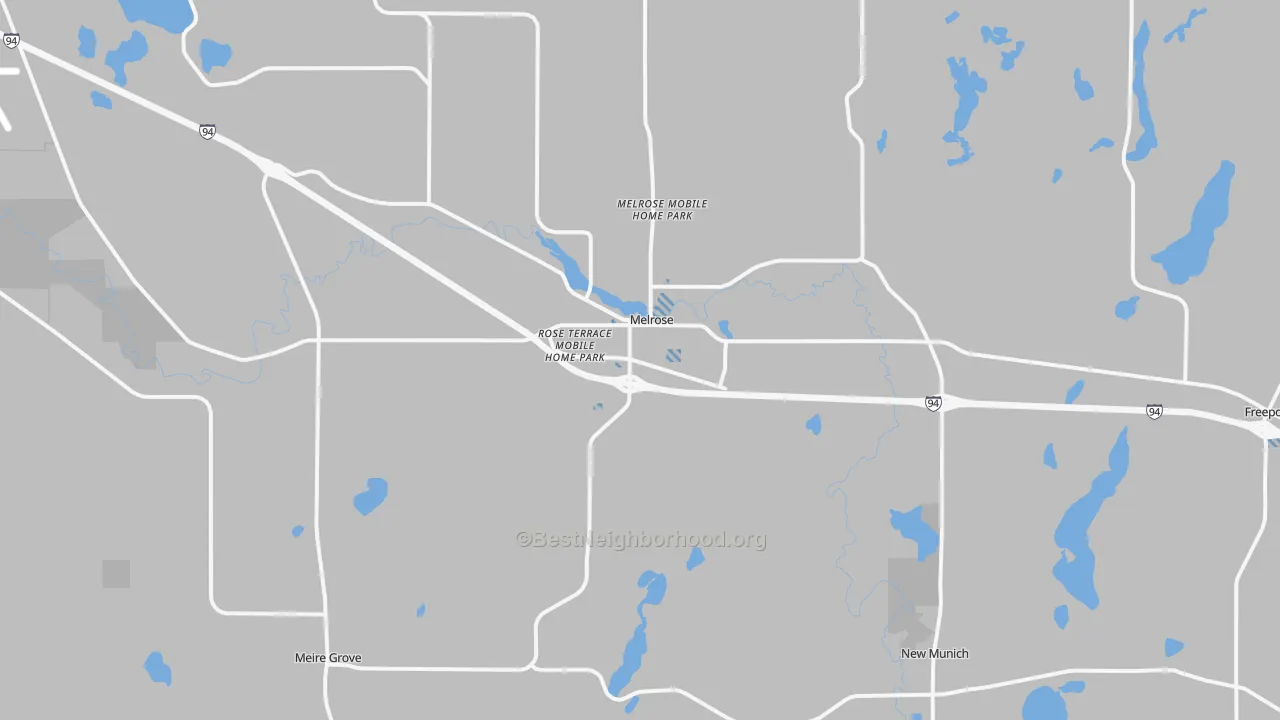 Transit Grade map of 56352, MN