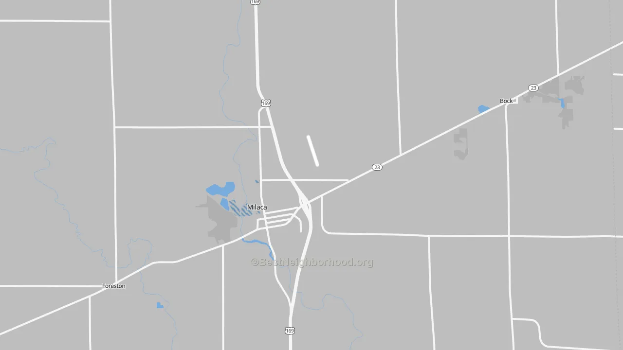 Transit Grade map of 56353, MN