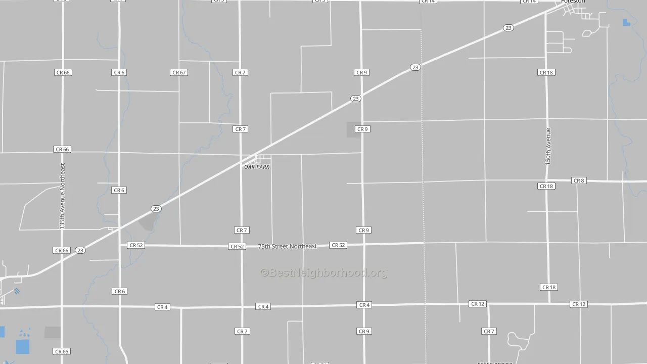 Transit Grade map of 56357, MN