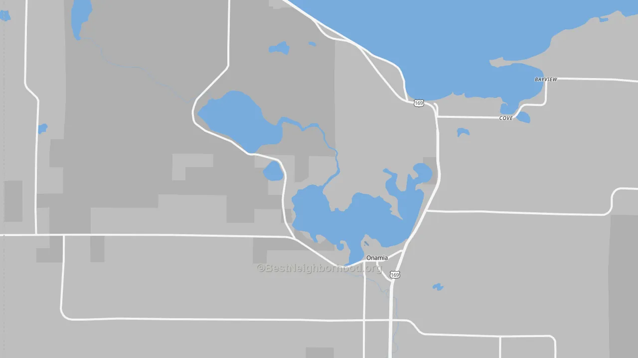 Transit Grade map of 56359, MN
